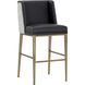 Joplin 41.5 inch Cantina Black / Vera White Pepper Barstool
